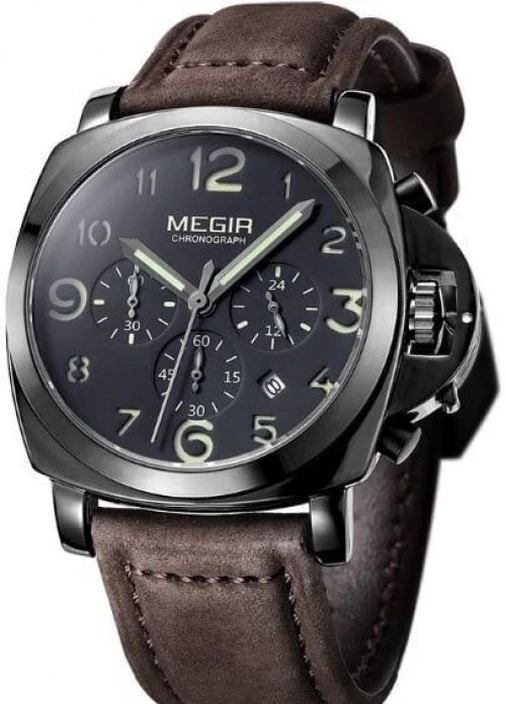 Мужские Часы 3406 Pride кварцевые классические Megir (226704476)