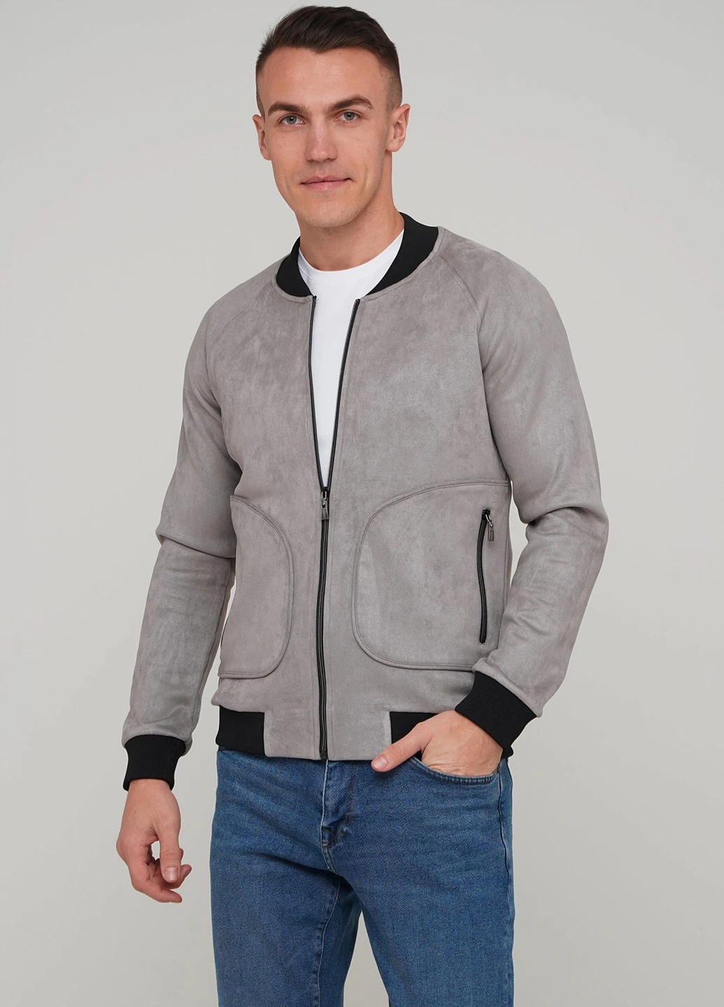 Бомбер Trend Collection на молнии (222565346)