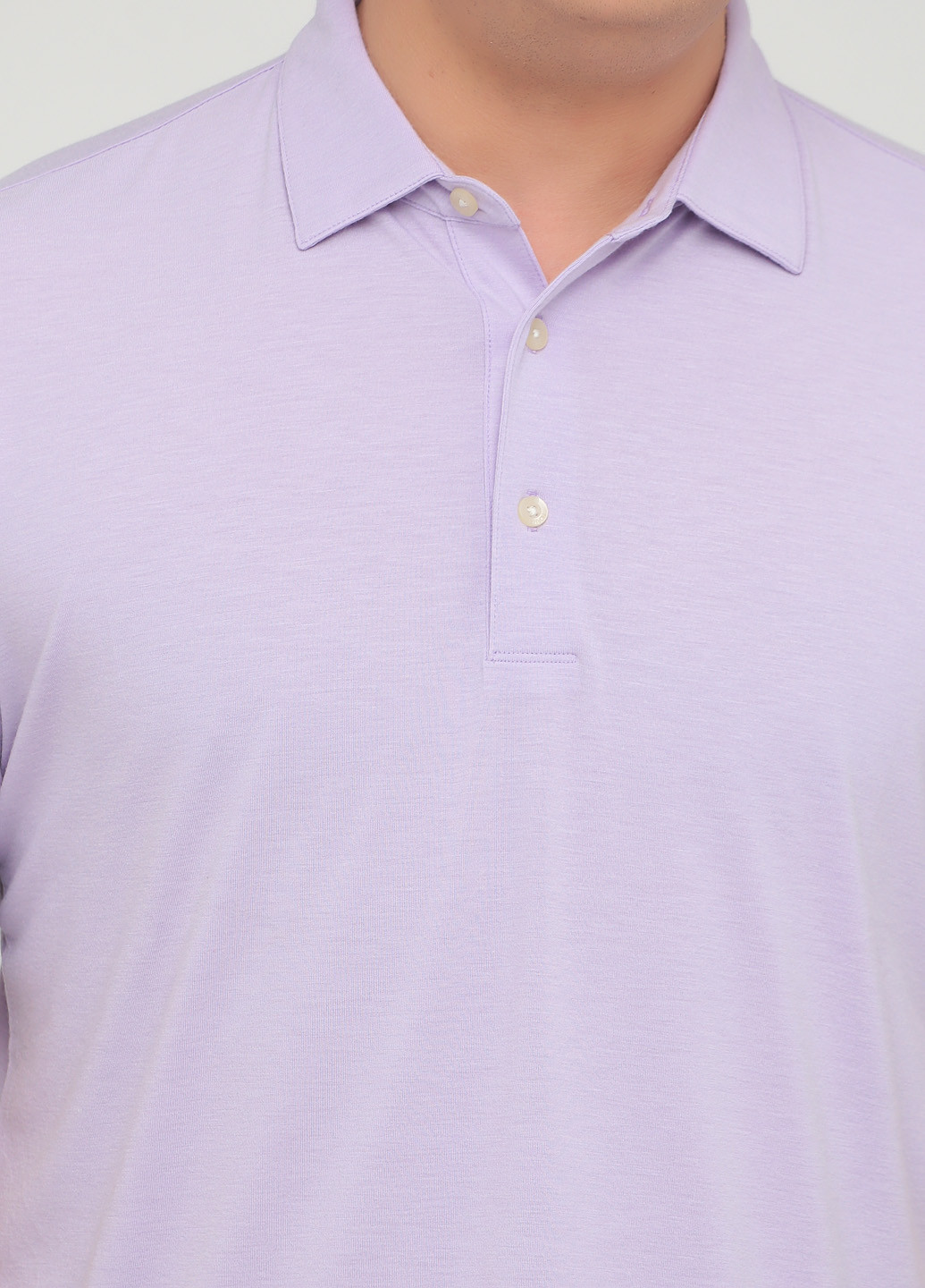 Лавандовая футболка-поло для мужчин Greg Norman меланжевая
