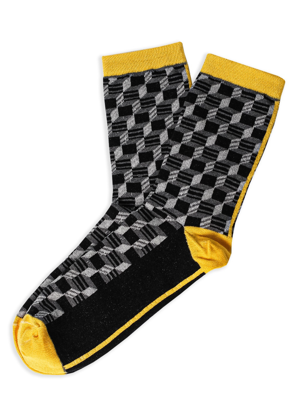 Шкарпетки 3д куби LOMM высокие (210766772)