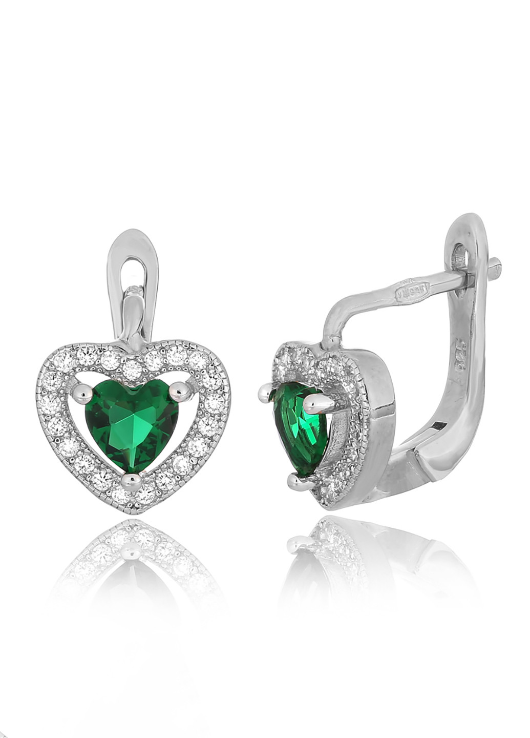 Серебряные серьги с фианитами ск2фи/474 Silvex925 (201169154)