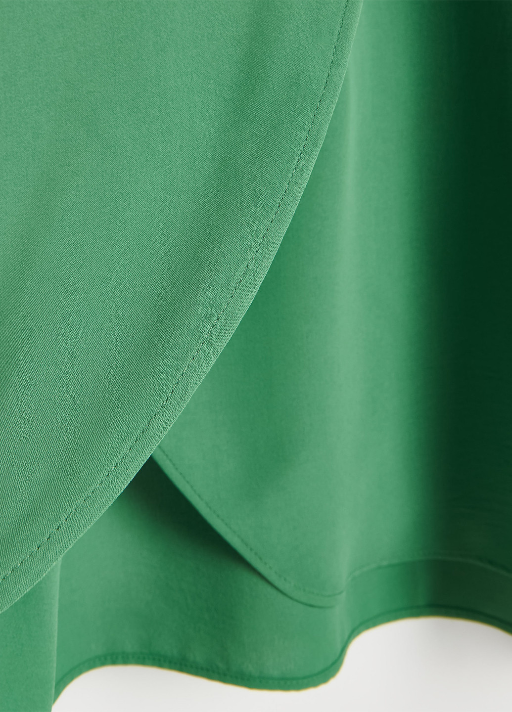 Зелена кежуал сукня на запах Reserved однотонна