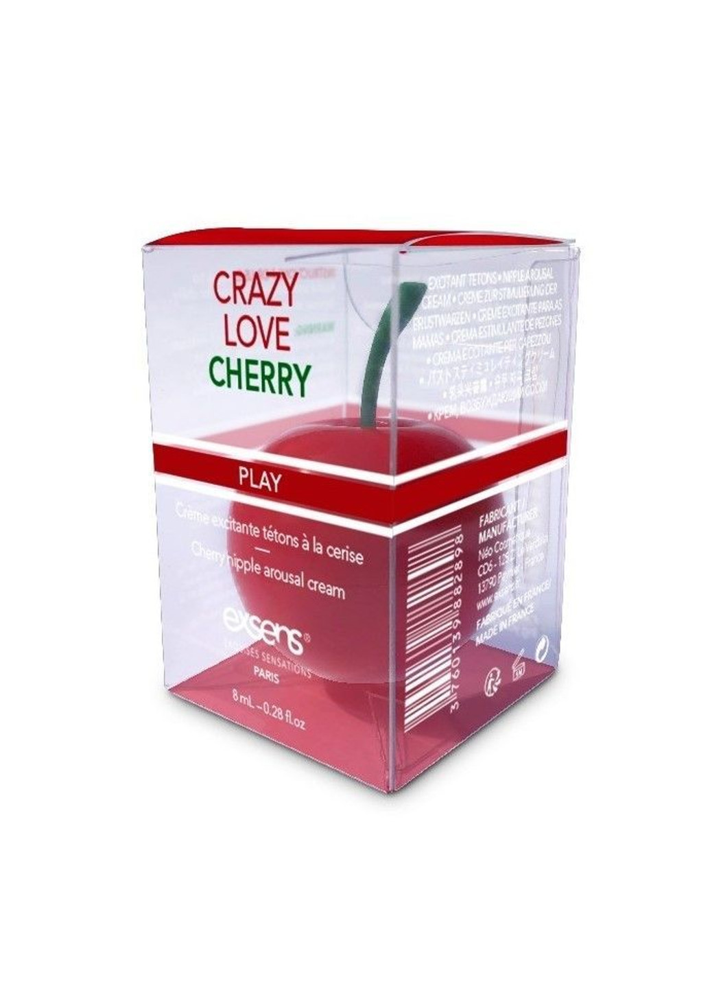 Возбуждающий крем для сосков Crazy Love Cherry (8 мл) Exsens (252156145)