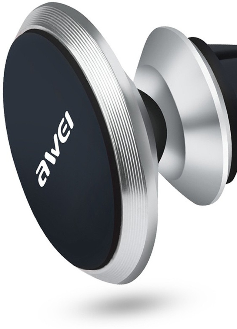 Автотримач X5 Air Vent Magnet 360 Degree Rotate Car Mount Holder Silver Awei (225785915)