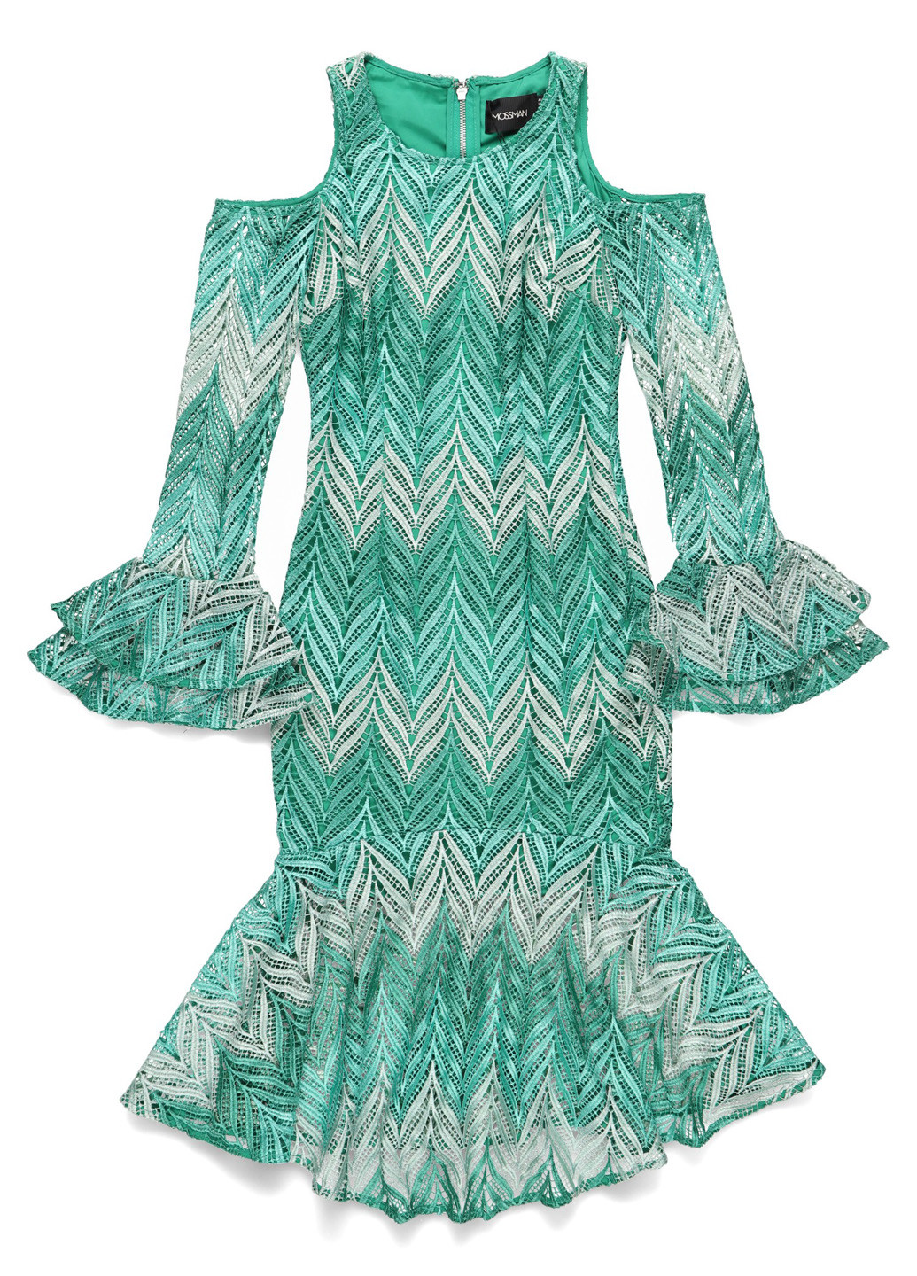 Комбінована кежуал сукня годе Mossman з градієнтом