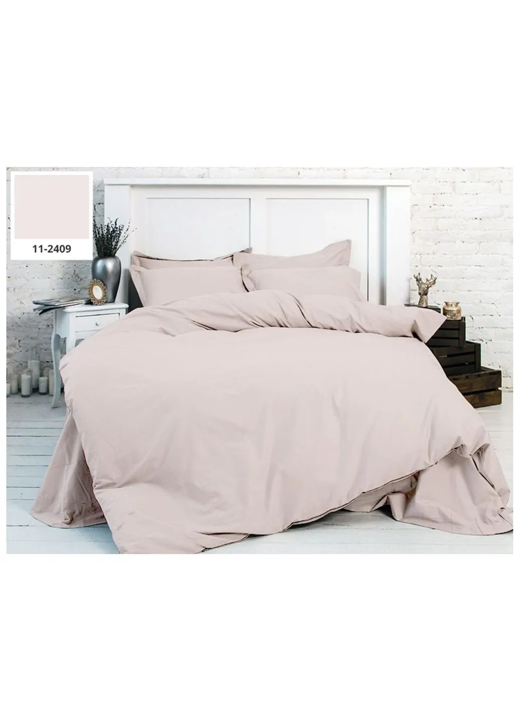 Постельное белье Бязь Premium 11-2409 Elma 175х210 двуспальный (2200000799791) Mirson (254080755)