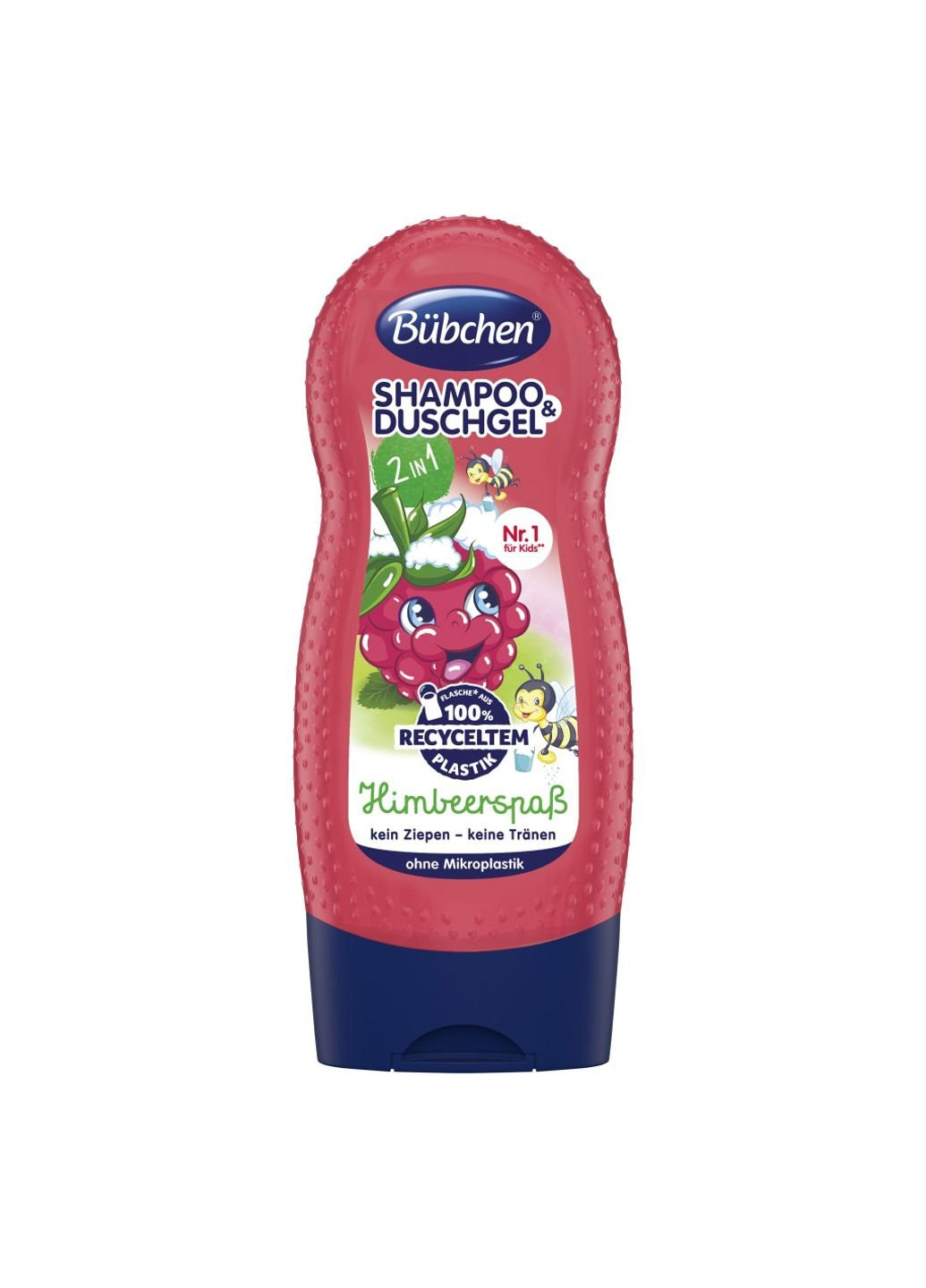 Детский шампунь и гель для душа Мишкина малина 230 мл (3000229) Bubchen (254069414)
