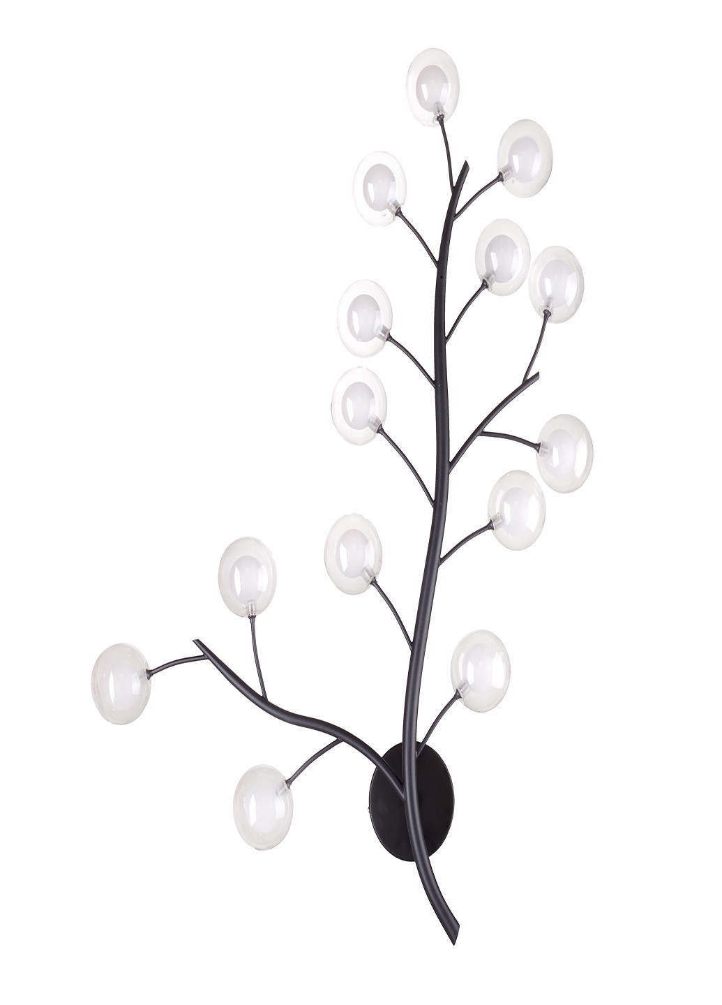 Стельова люстра на 14 лампочок BR-01 656C/14 G4 BK Brille (251891717)