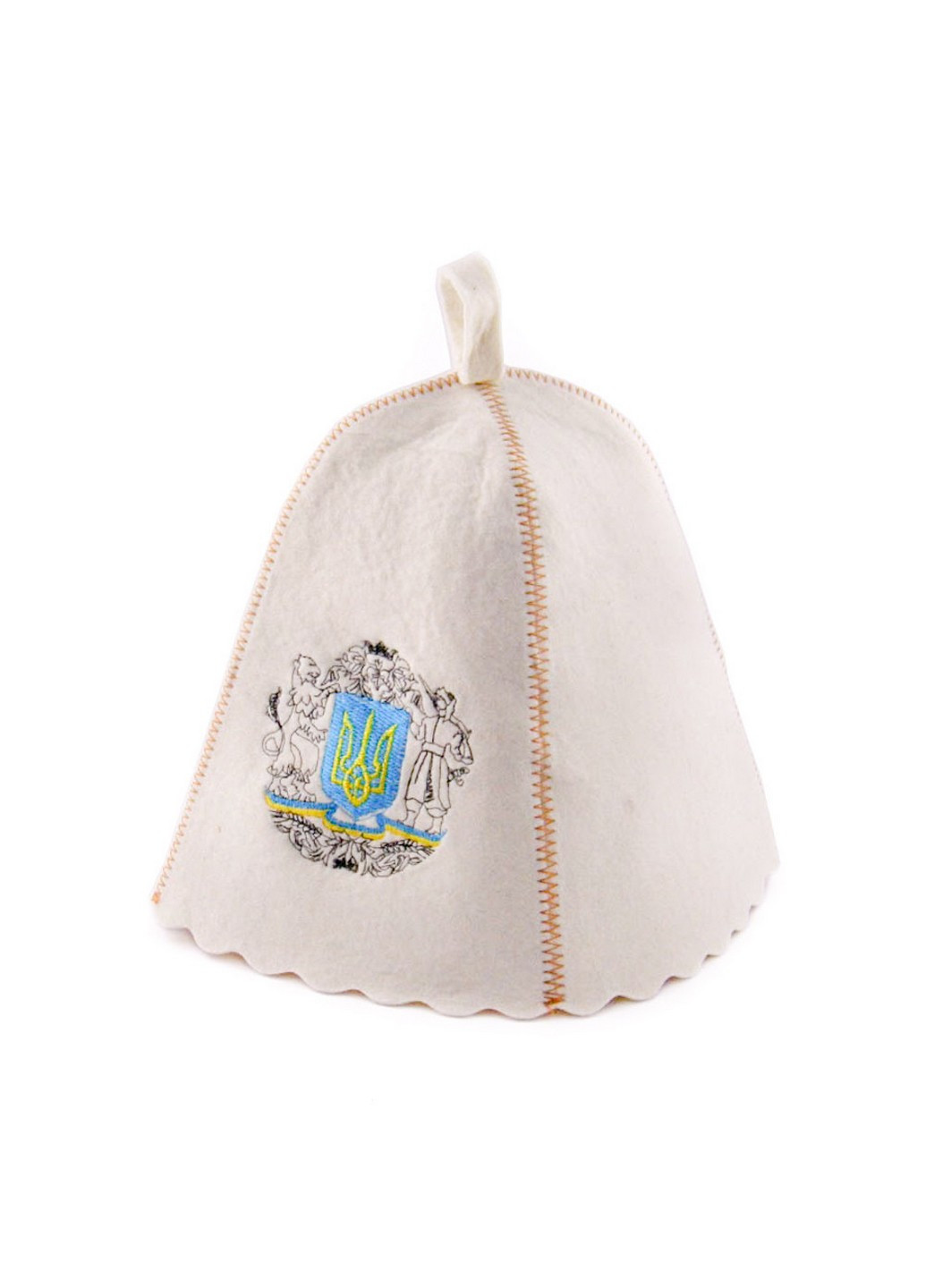 Шапка для бани "Герб Украины" Luxyart (206831915)