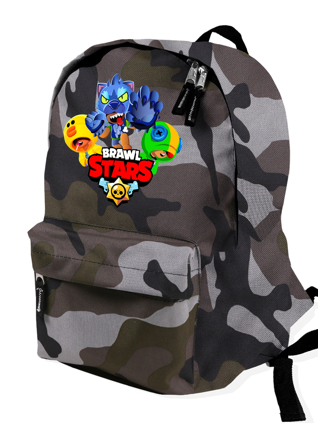 Детский рюкзак Леон Волк Бравл Старс (Leon Werewolf Brawl Stars) (9263-1702) MobiPrint (217075368)