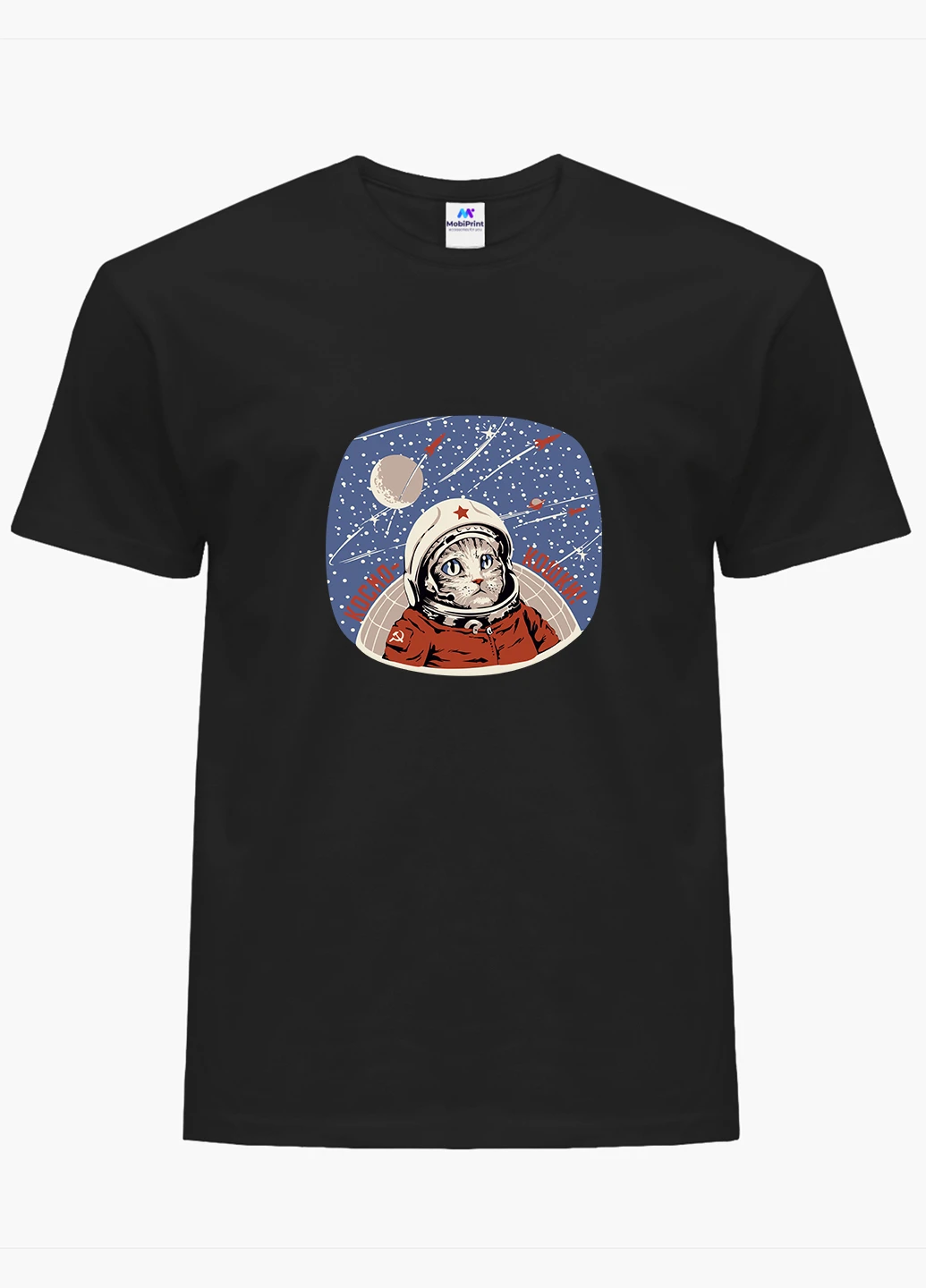 Футболка женская Космо Кошка (Cosmo Cats) (8976-2058) XXL MobiPrint - (227212208)