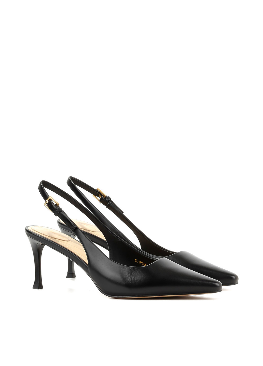 Le'BERDES Туфлі слінгбекі чорний з натуральна шкіра, україна — літо (322088015)