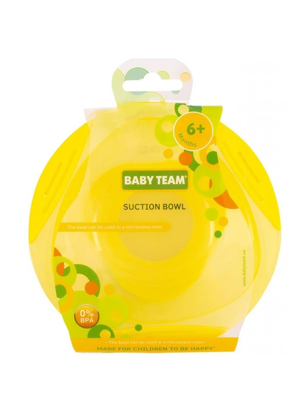 Набор детской посуды Тарелка на присоске, 280 мл Baby Team (252233764)