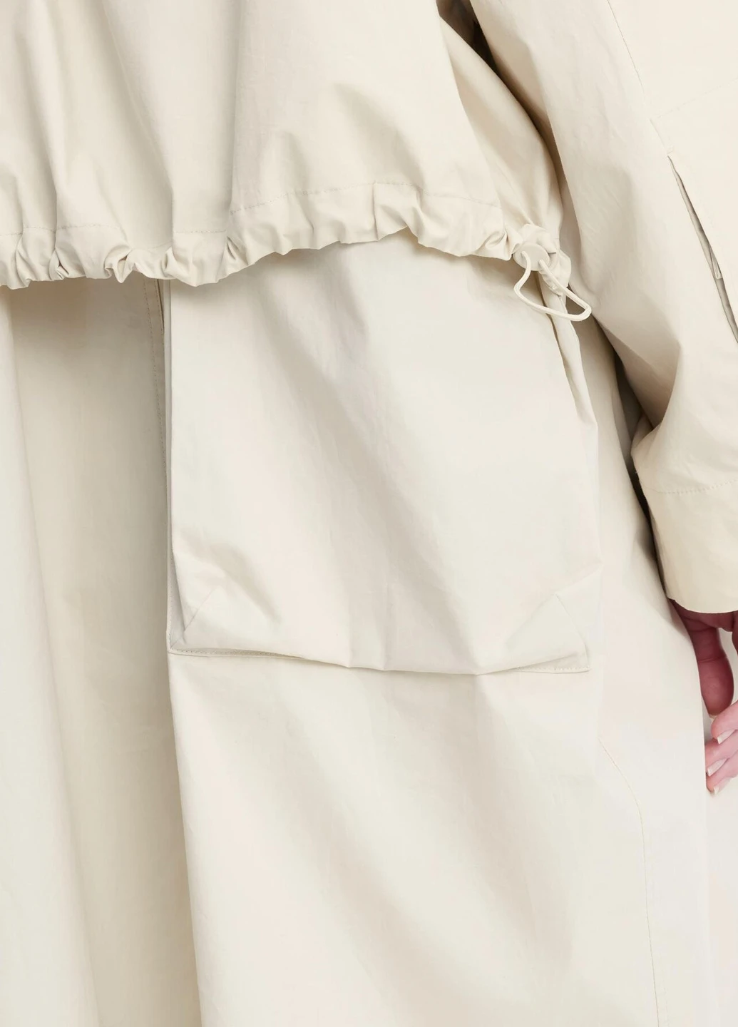 Бежева демісезонна куртка Uniqlo