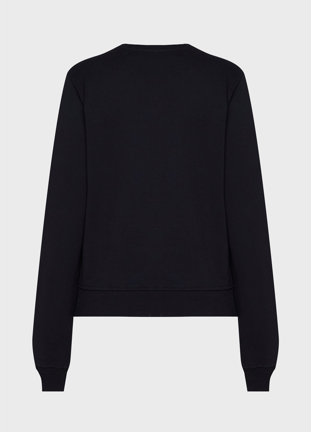 Черный свитшот Diesel логотип потертости, аппликация (344546171)