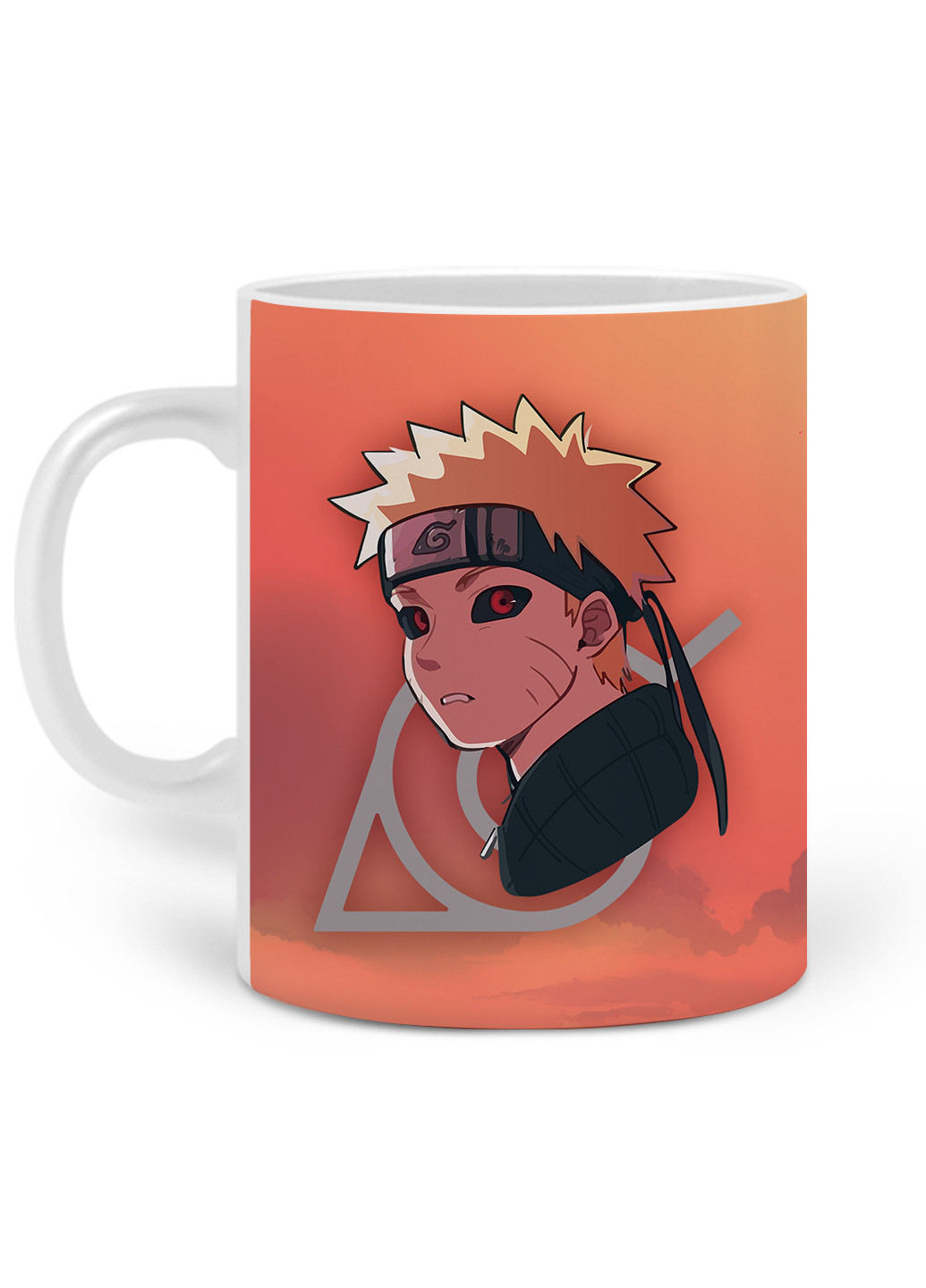 Кружка Наруто Узумаки (Naruto Uzumaki) 330 мл Чашка Керамическая (20259-2822) MobiPrint (221743205)