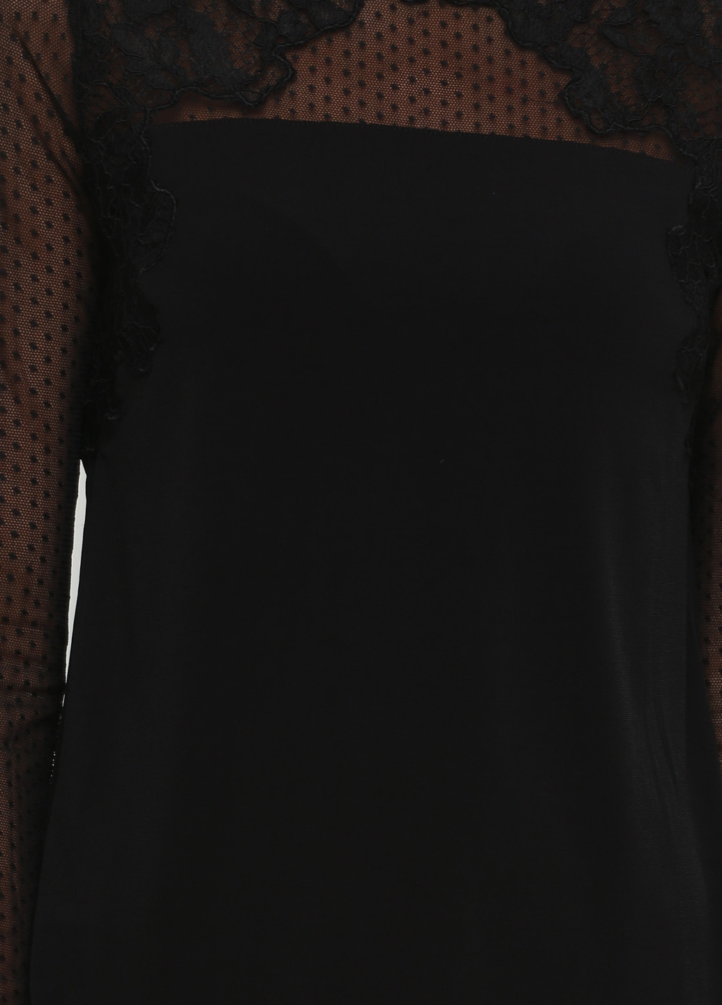 Черная демисезонная блуза Morgan
