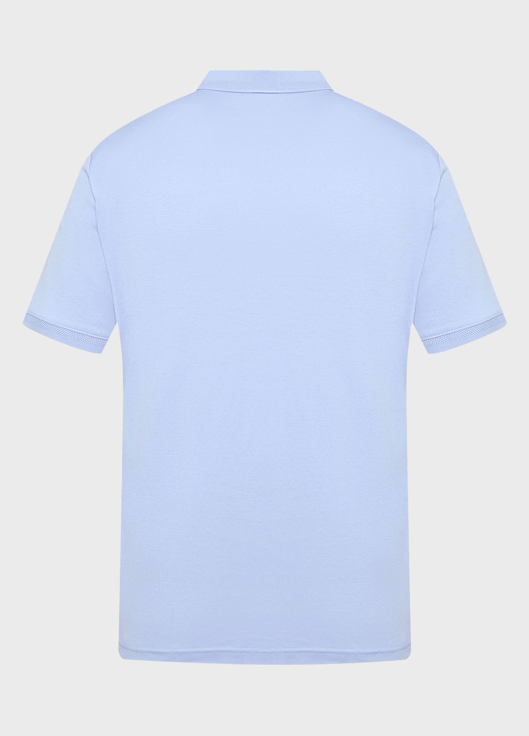 Голубой футболка-поло для мужчин Calvin Klein однотонная