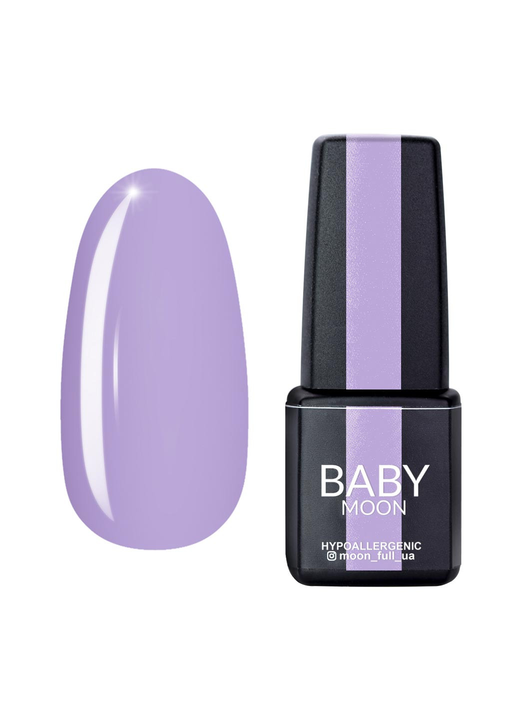 Гель лак BABY Lilac Train Gel polish, 6 мл №015 чистий бузковий Moon (251422048)
