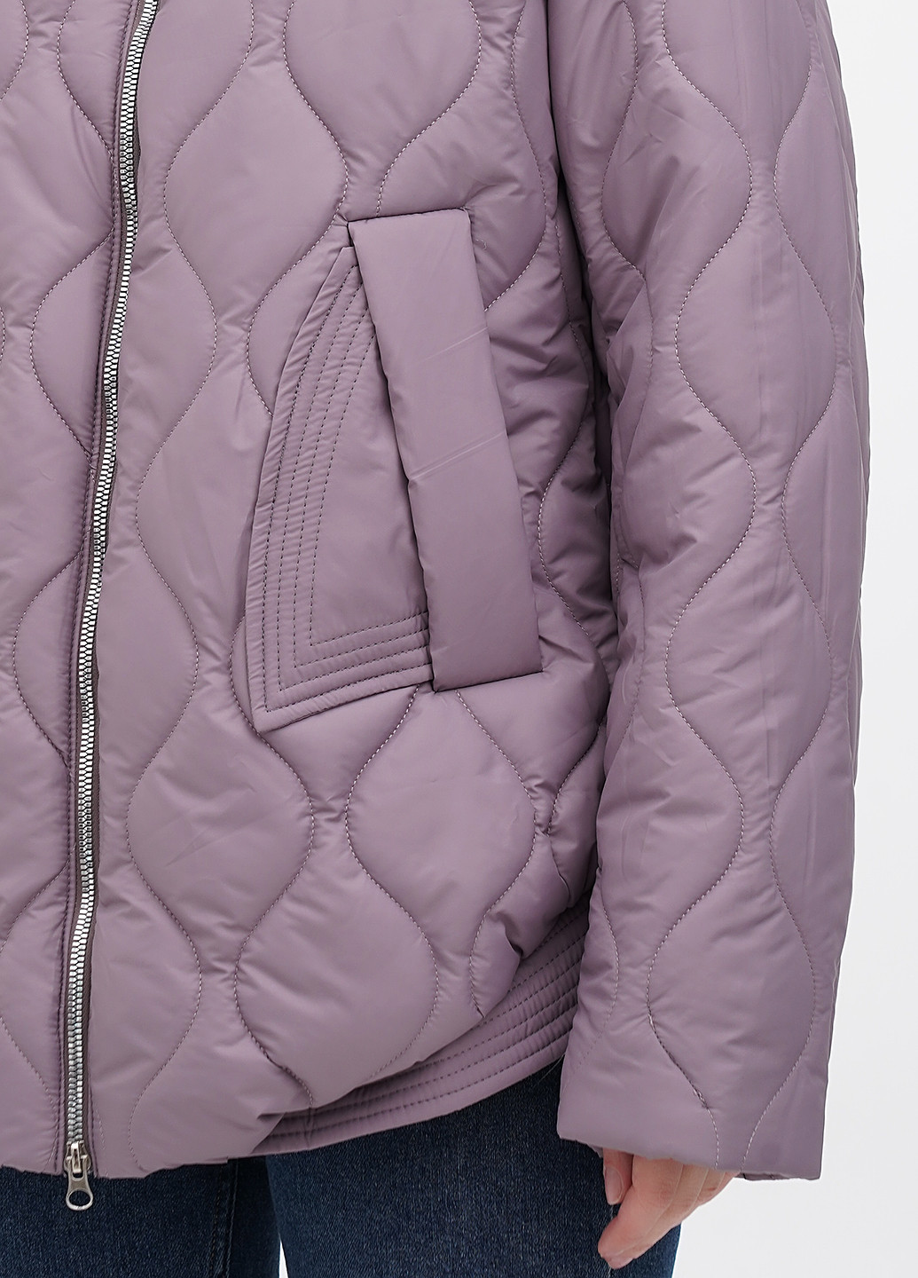 Світло-Фіолетова зимня куртка Eva Classic