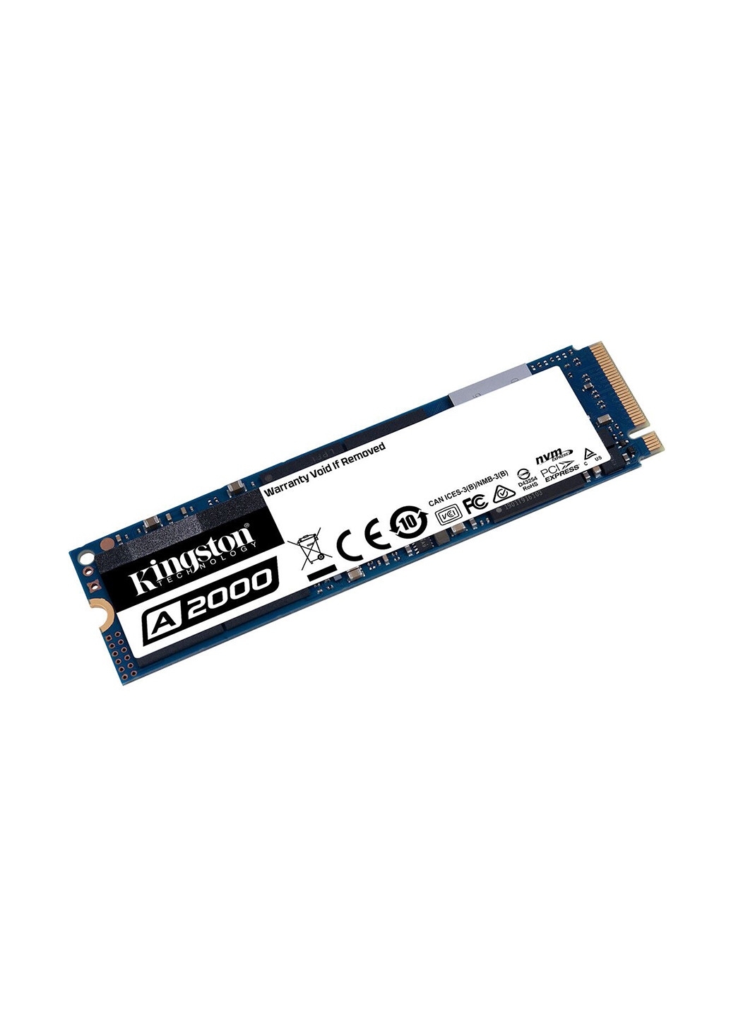 Внутренний SSD A2000 250GB NVMe M.2 2280 PCIe 3.0 x4 3D NAND TLC (SA2000M8/250G) Kingston Внутренний SSD Kingston A2000 250GB NVMe M.2 2280 PCIe 3.0 x4 3D NAND TLC (SA2000M8/250G) комбинированные