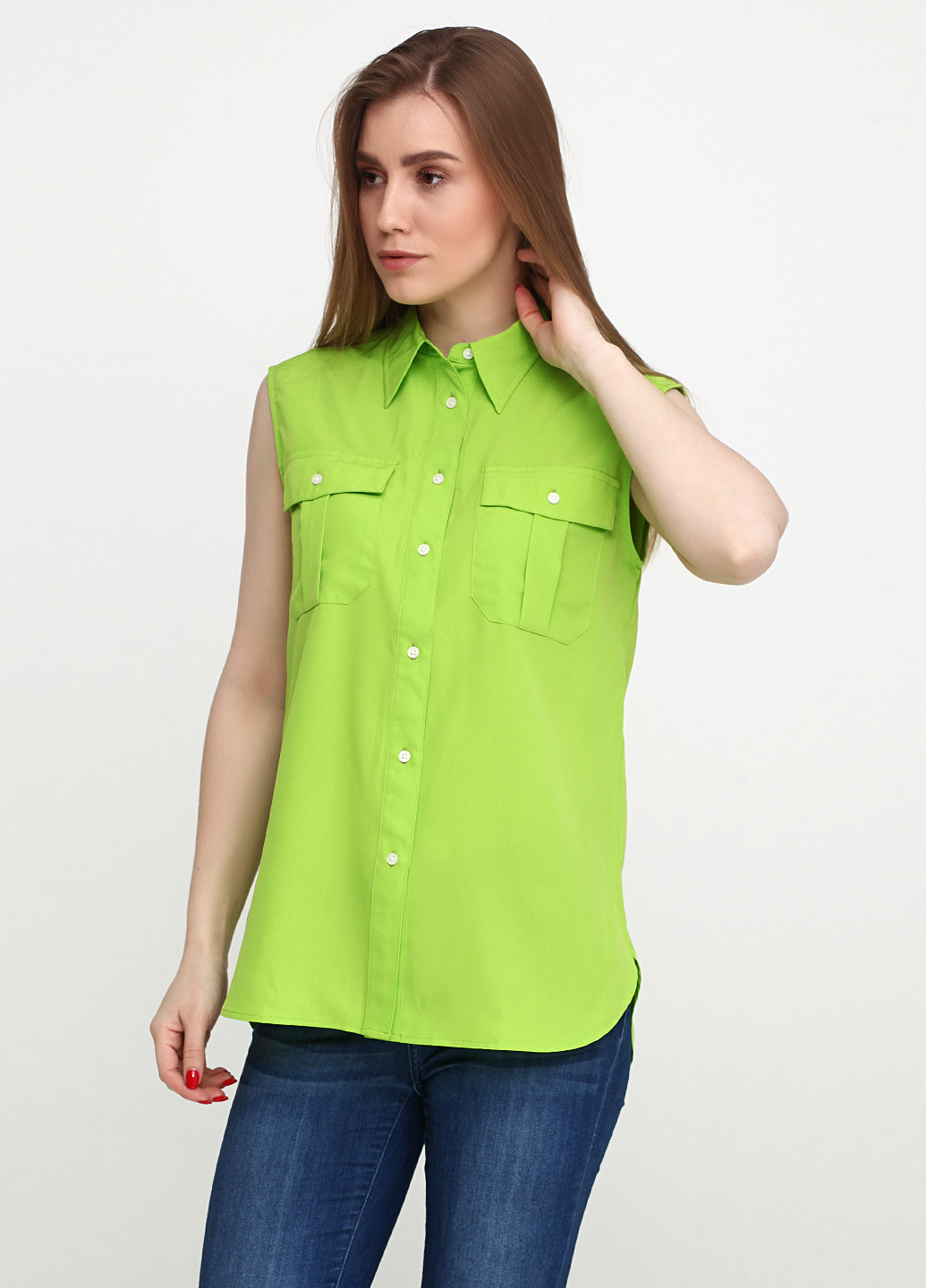 Салатовая блуза Ralph Lauren