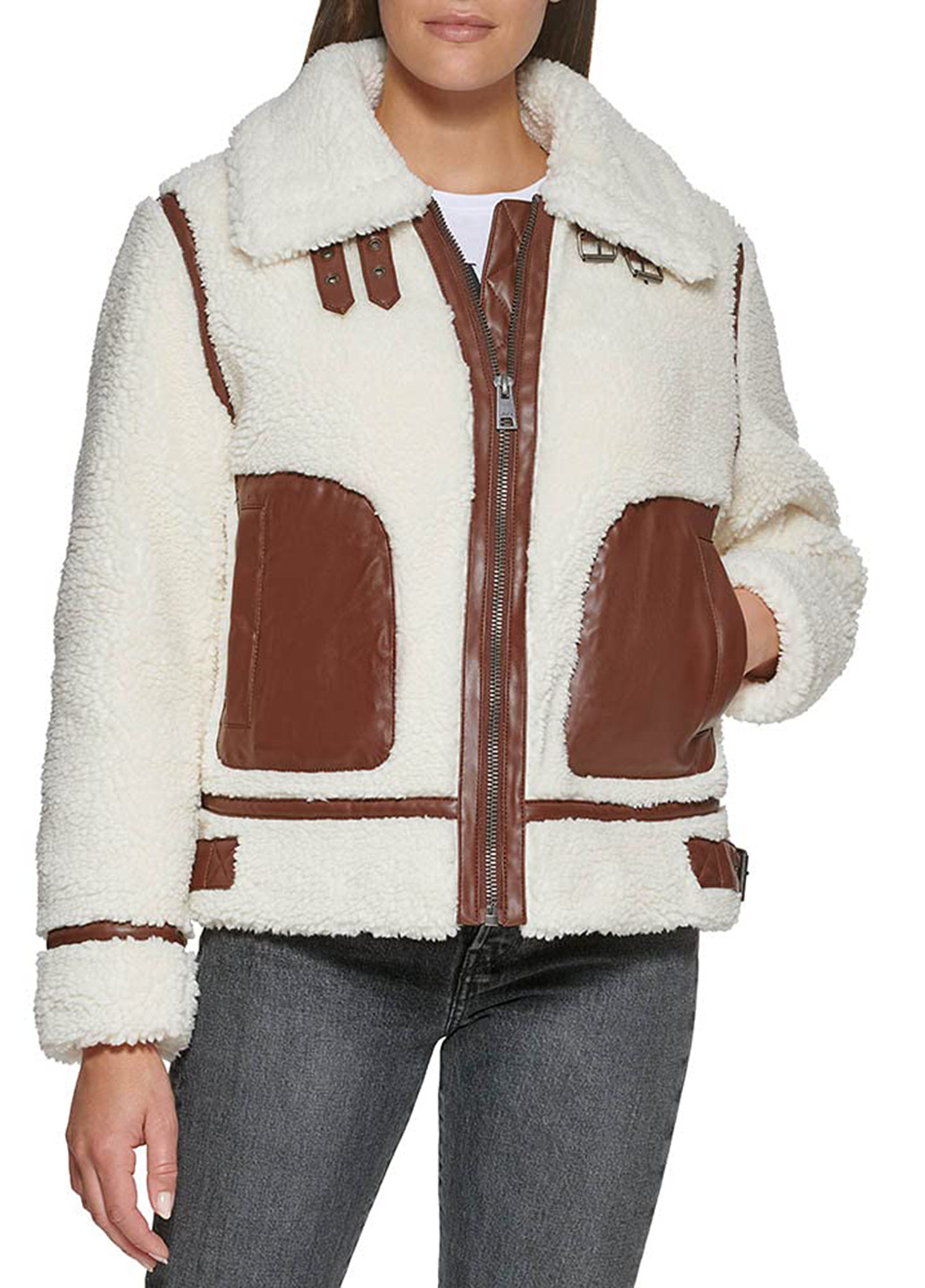 Молочная демисезонная куртка Levi's