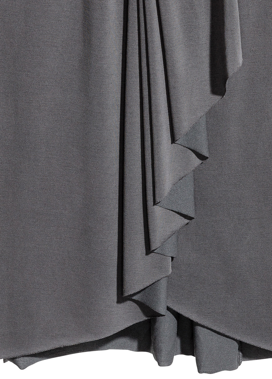 Темно-серое кэжуал платье футляр H&M однотонное