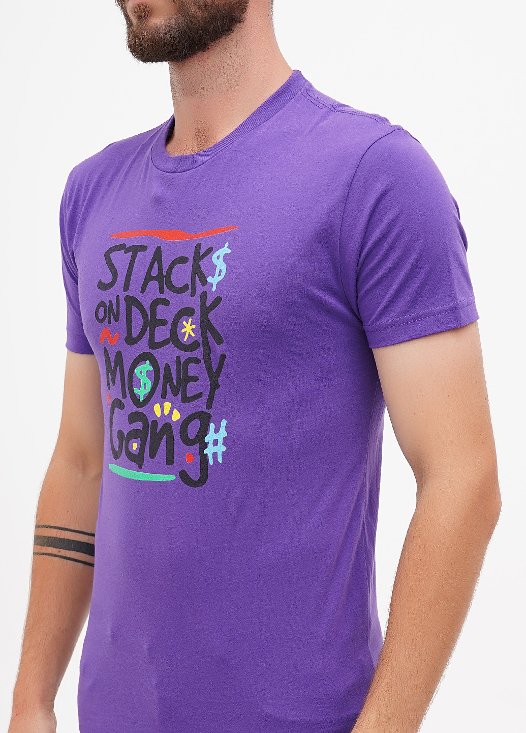 Фіолетова футболка Next Level