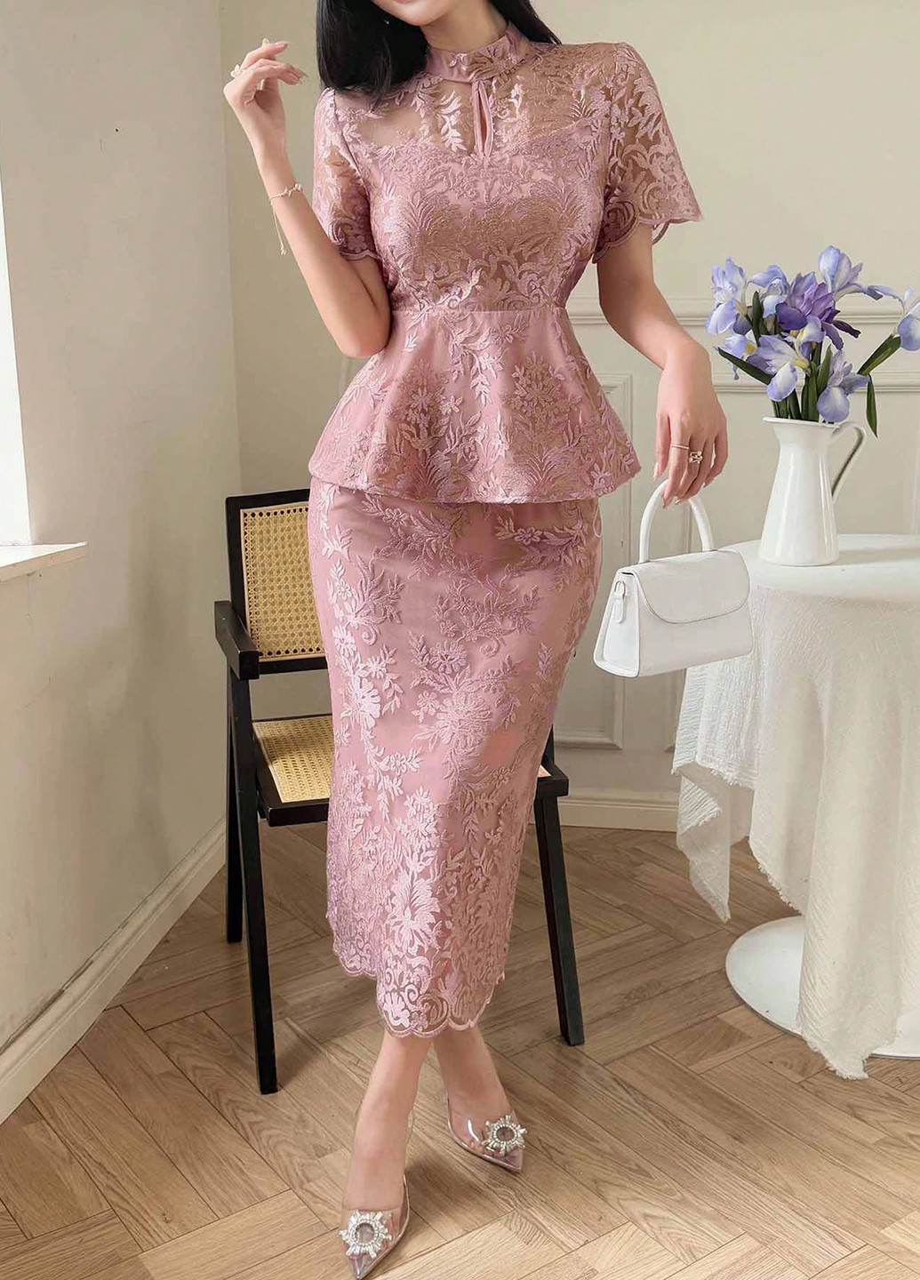 Костюм (блуза, юбка) SHEIN (366748597)