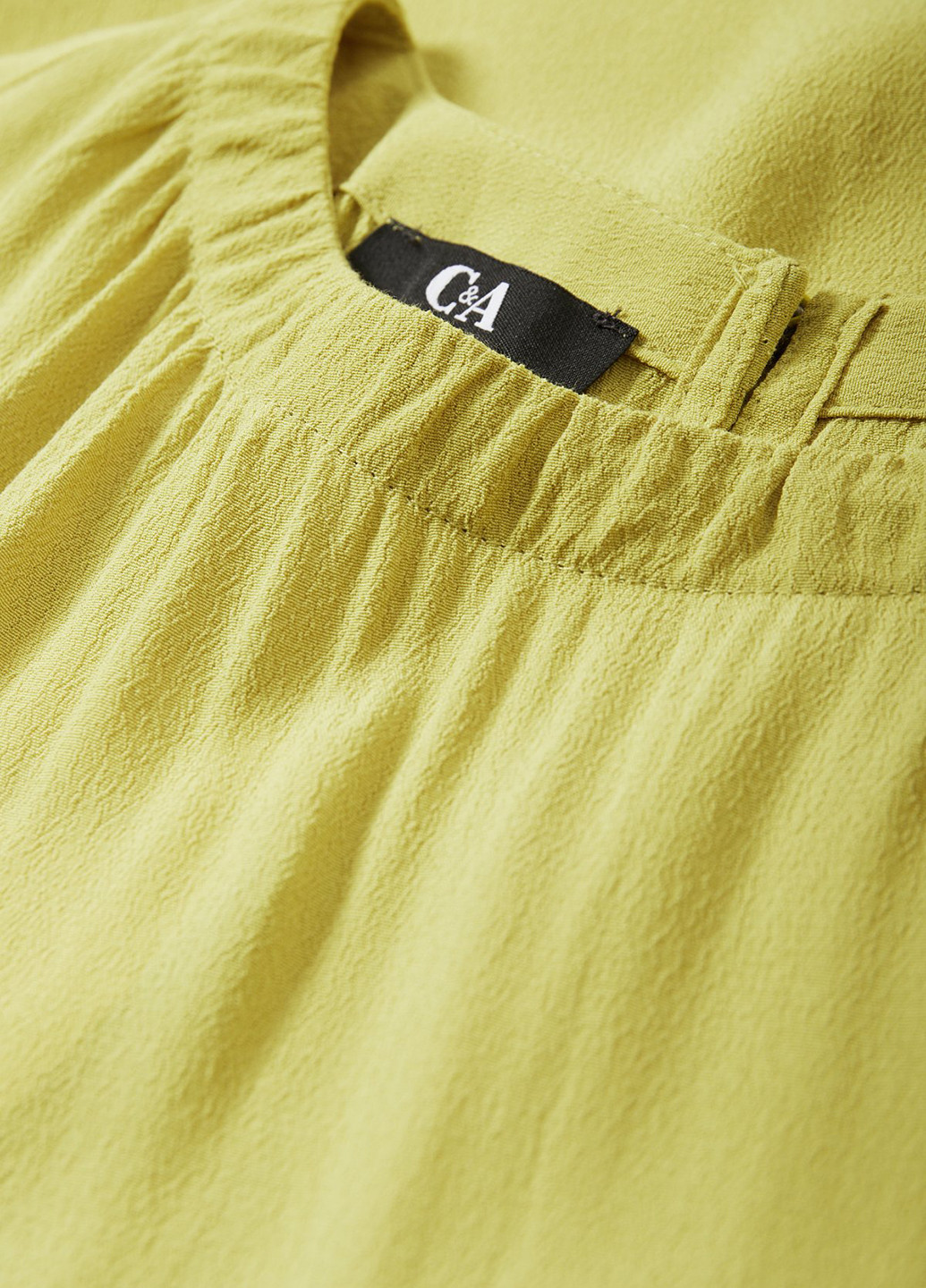 Салатовая блуза C&A