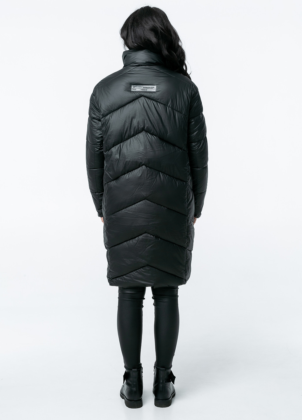 Черная зимняя куртка Icon