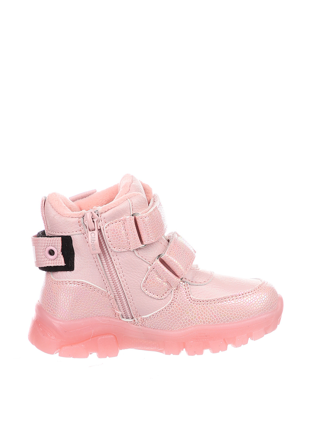 Светло-розовые кэжуал зимние ботинки Clibee