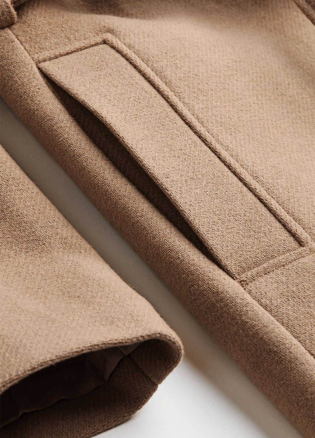 Бежеве демісезонне Пальто H&M