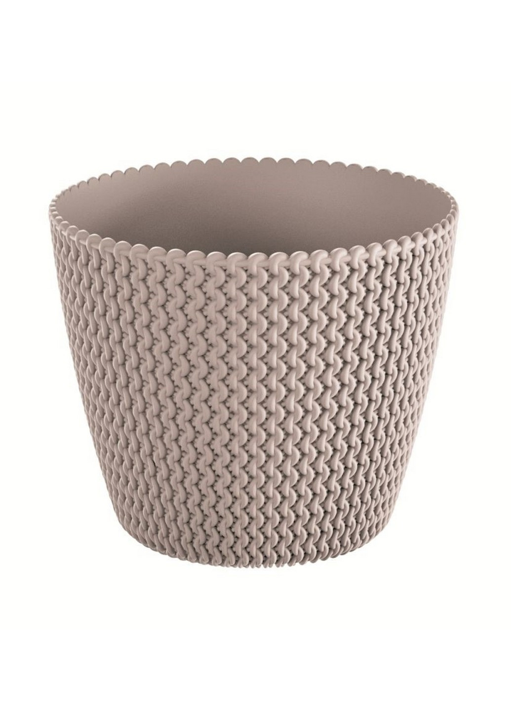 Горщик для квітів SPLOFY Н-15.8 см мокка (11900-7529) Prosperplast (218988495)