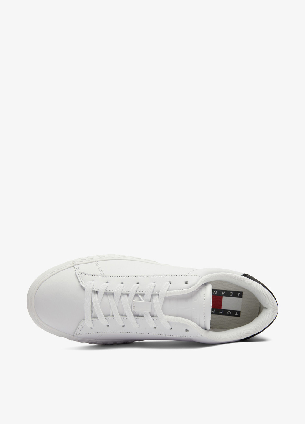 Белые кеды Tommy Jeans LEATHER OUTSOLE