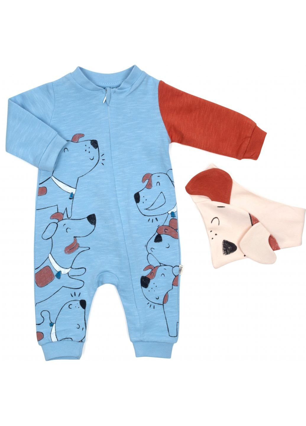 Людина із собачкою (2941-56B-blue) Tongs (251326251)