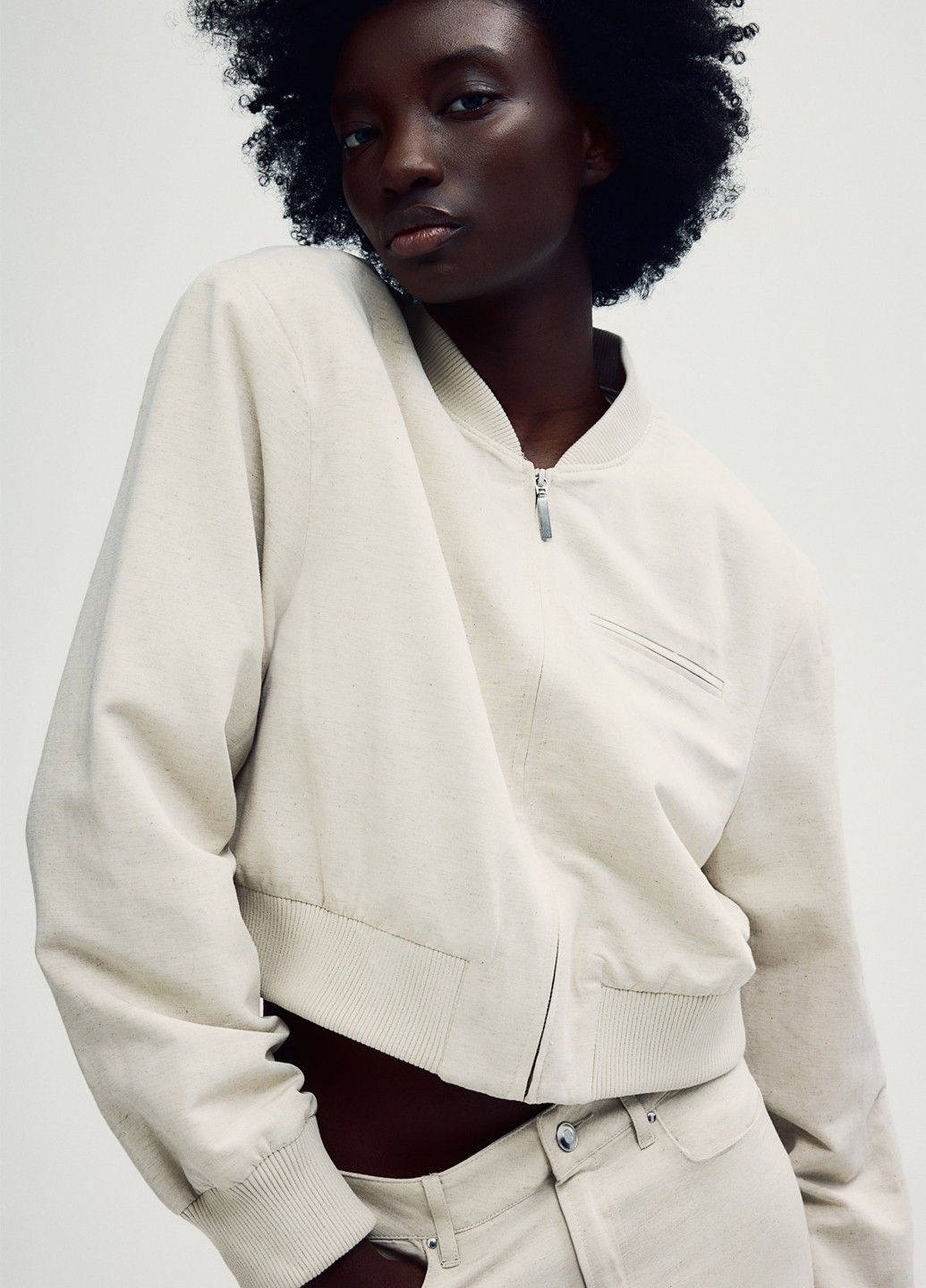 Бомбер H&M на молнии (365716996)