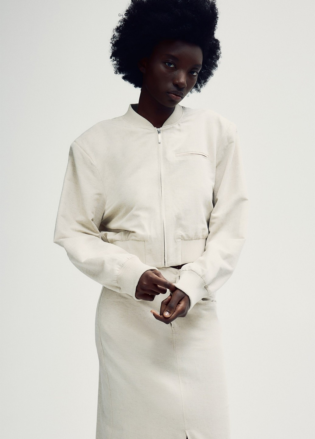 Бомбер H&M на молнии (365716996)