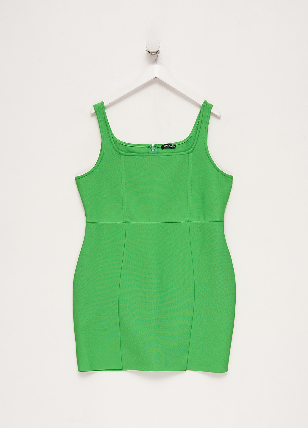 Зелена кежуал сукня футляр Boohoo однотонна