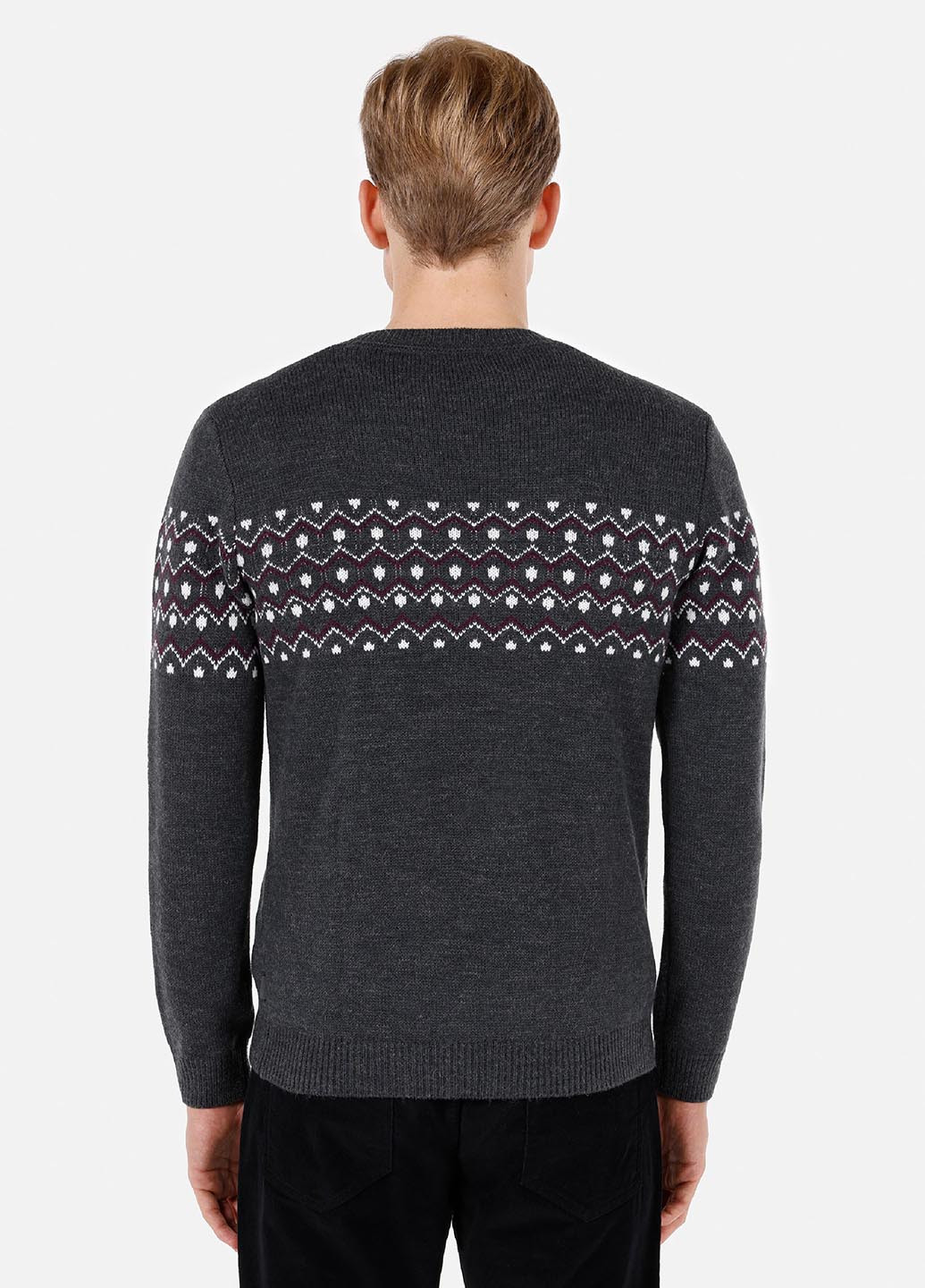 Темно-сірий демісезонний джемпер джемпер Colin's