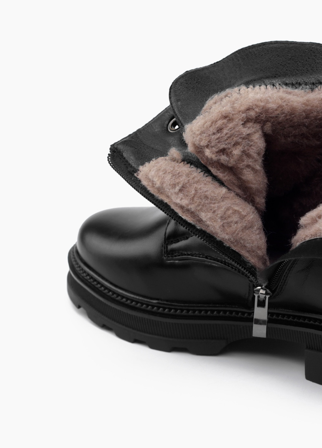 Черные повседневные зимние ботинки No Brand