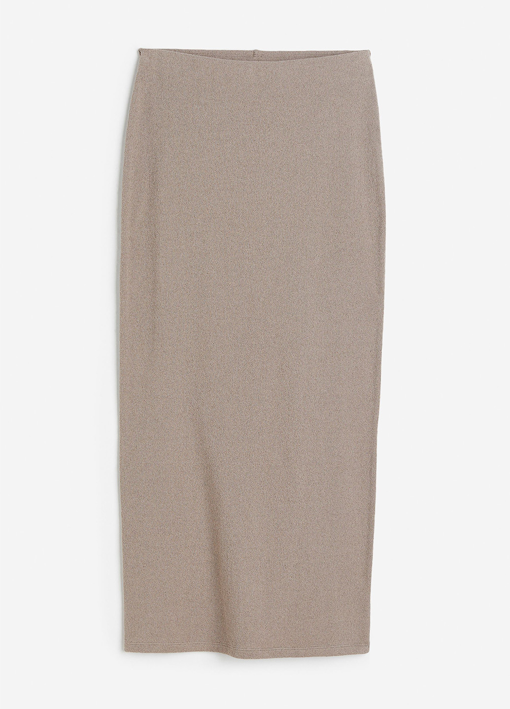 Серо-бежевая кэжуал меланж юбка H&M