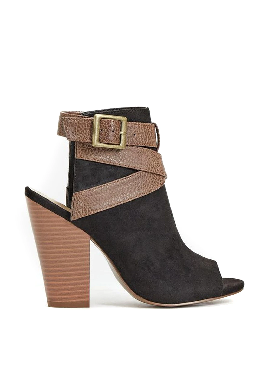 Черные босоножки JustFab с ремешком