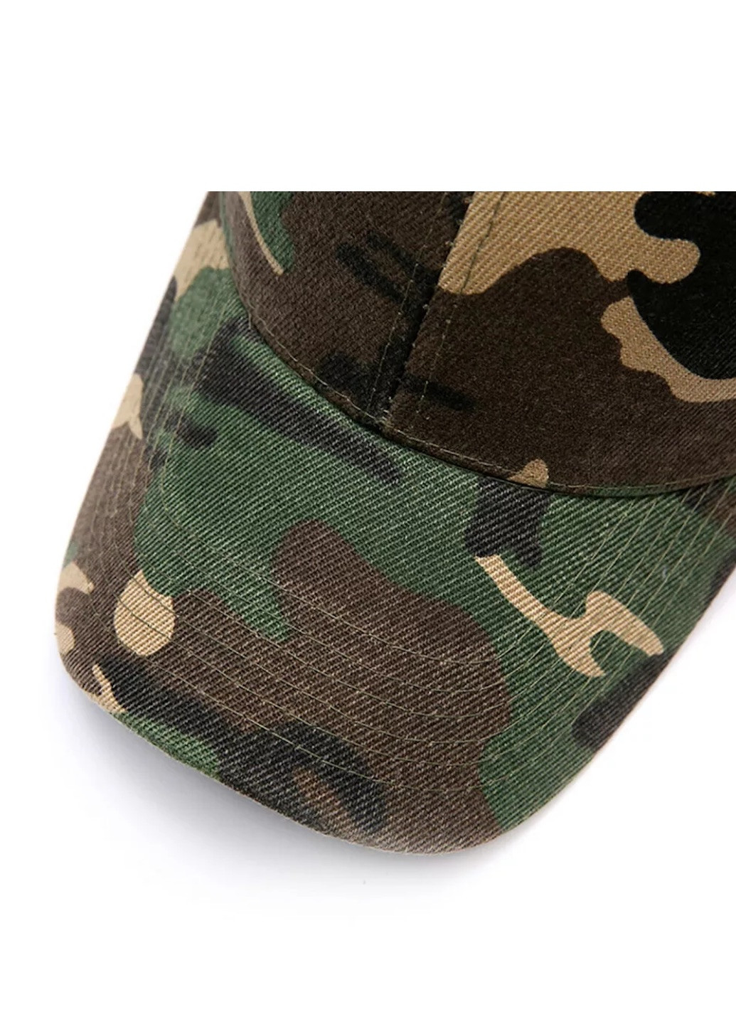 Кепка бейсболка однотонна мілітарі унісекс Хакі Brend Бейсболка (253786165)