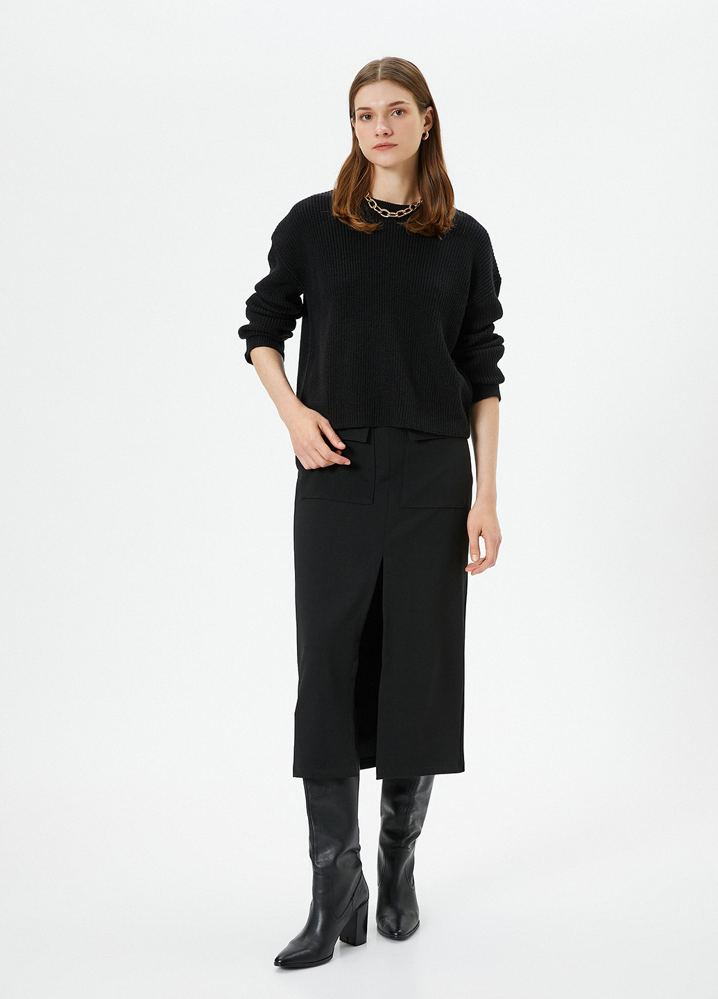 Чорний демісезонний джемпер джемпер KOTON