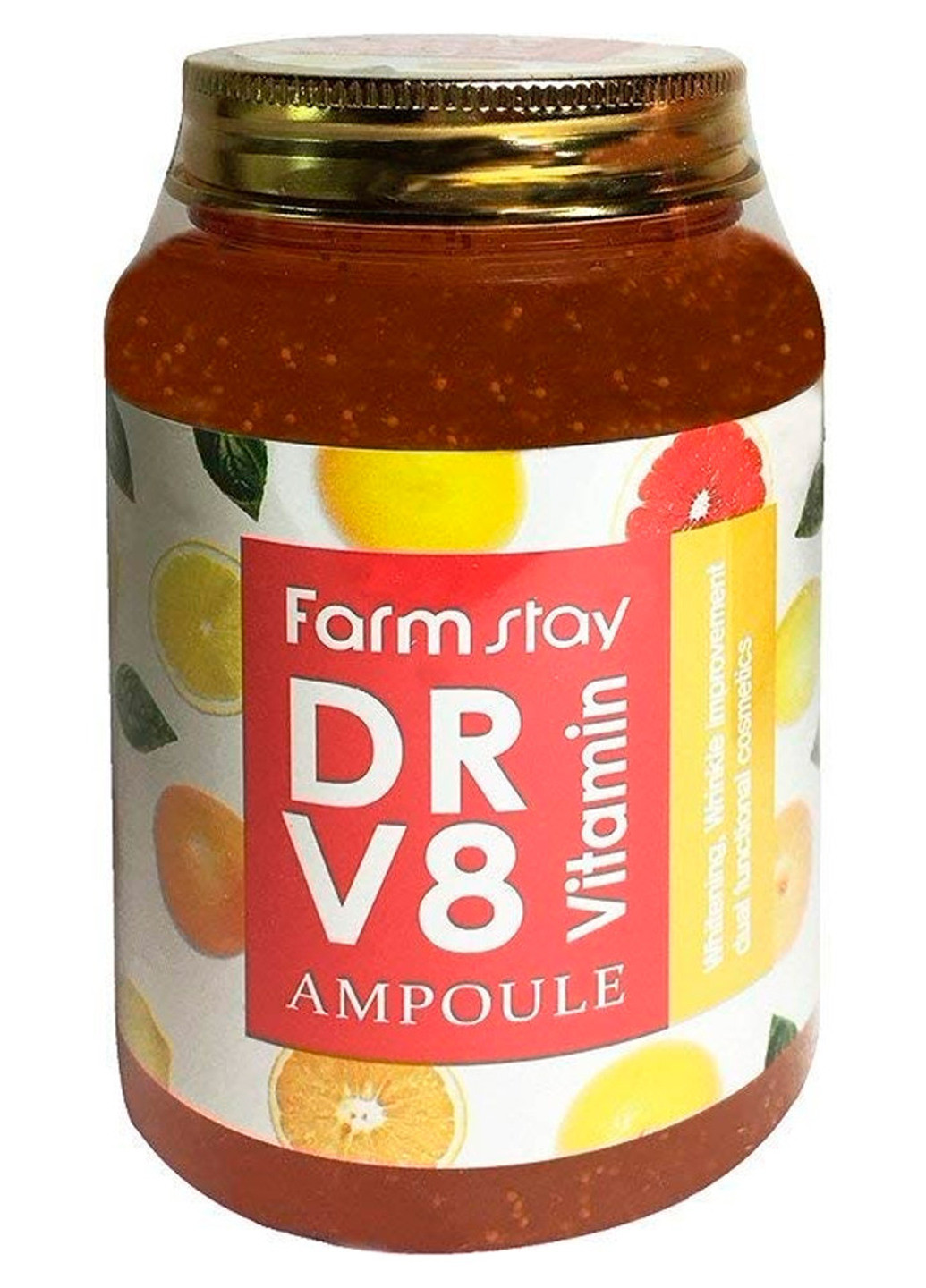 Вітамінна сироватка для обличчя DR-V8 Vitamin Ampoule, 250 мл FarmStay (202417632)