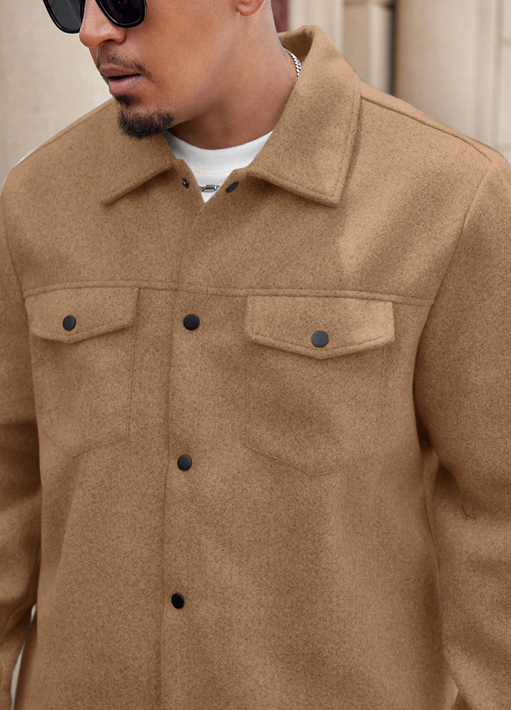 Куртка-рубашка SHEIN (366071647)