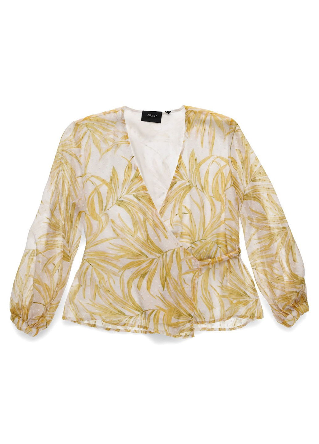 Біла блуза на запах Object