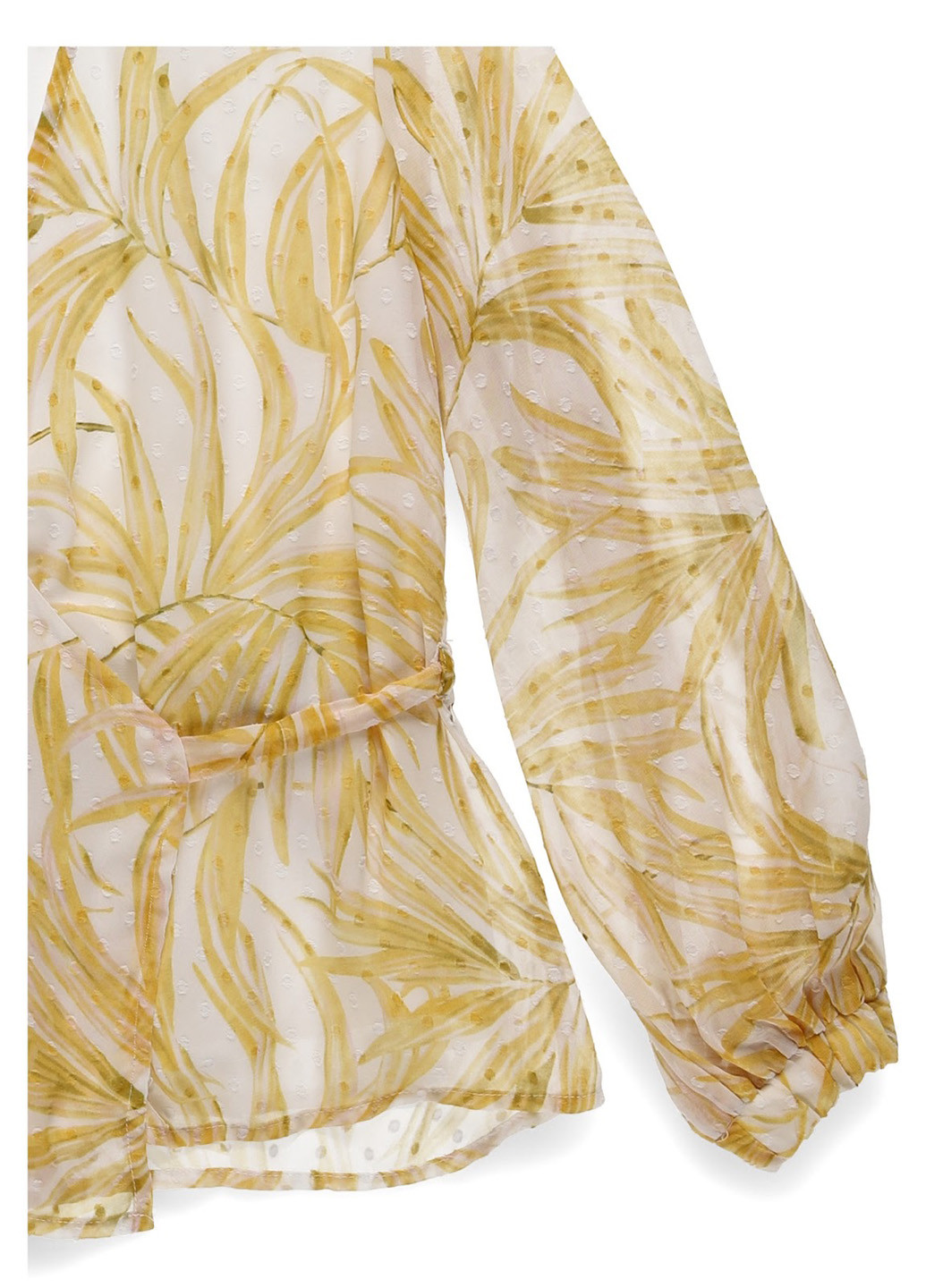 Біла блуза на запах Object